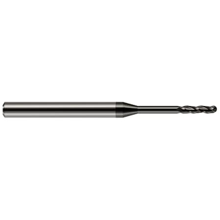 Harvey Tool Miniature End Mill - Ball - Long Reach, Long Flute 803362